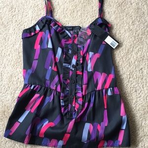 Marc by Marc Jacobs deep navy multi tank